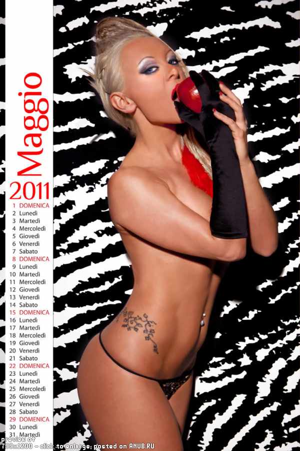 Nikol Brown - Erotic Calendar 2011