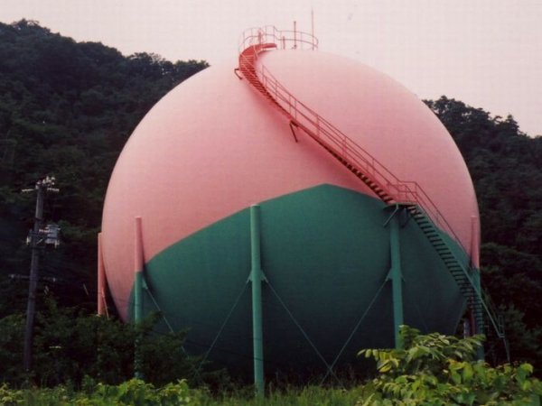 Газовые хранилища Японии