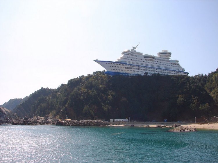 Удивительный отель Sun Cruise в Южной Корее