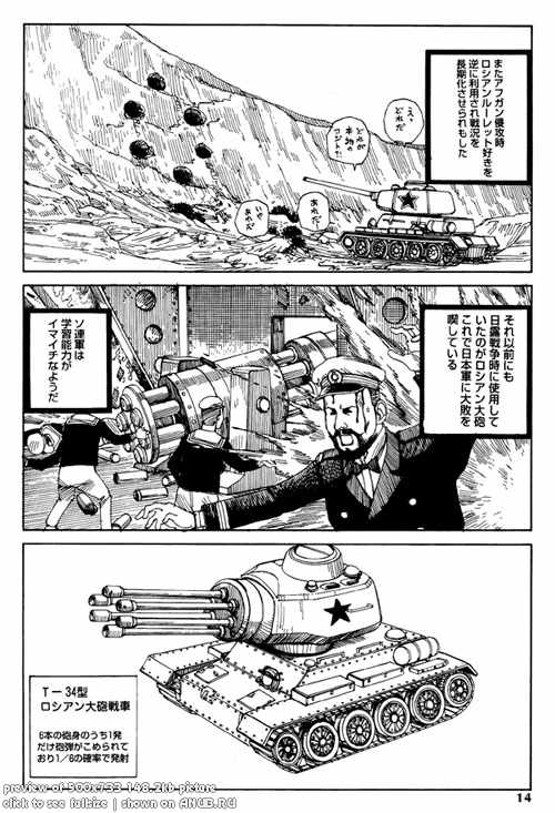 Странная японская манга на советскую тему