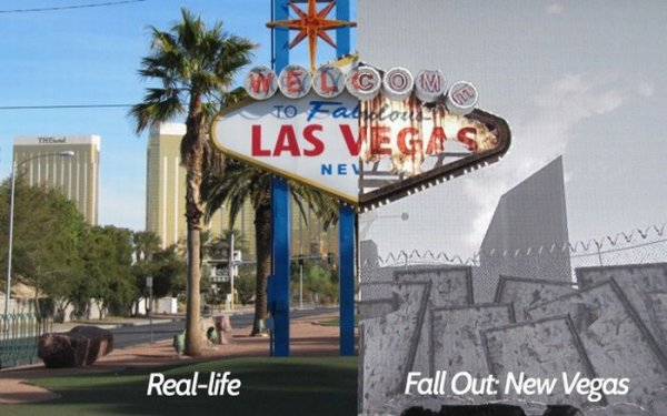 Лас Вегас в игре и в реальности
