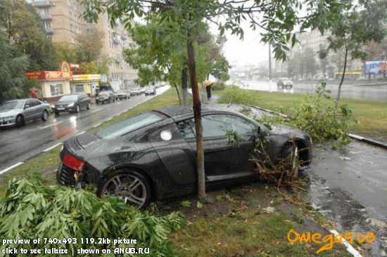 В Москве разбита Audi R8 за 0.000