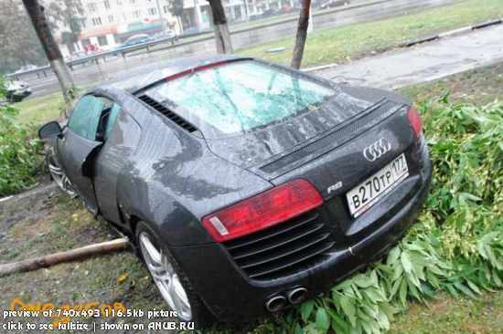 В Москве разбита Audi R8 за 0.000