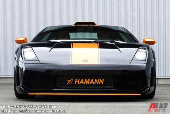Тюнингованный Lamborghini Gallardo от Hamann