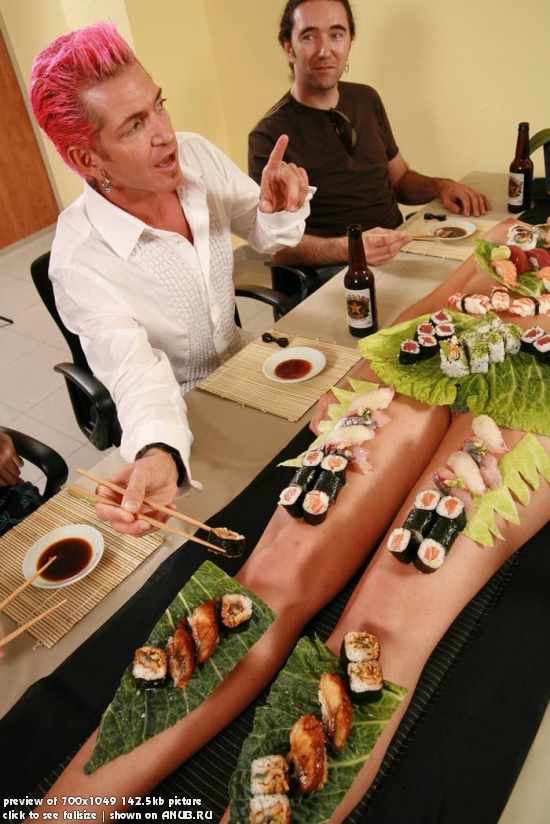 А вы любите суши?