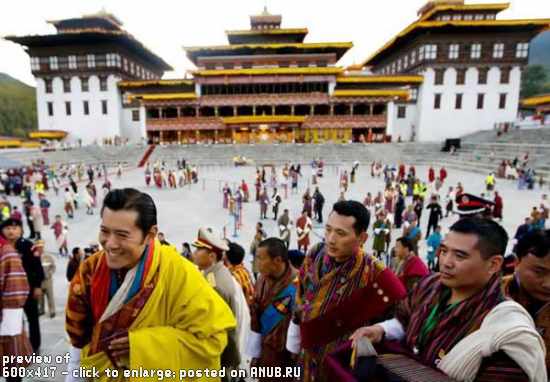Коронация нового правителя Бутана