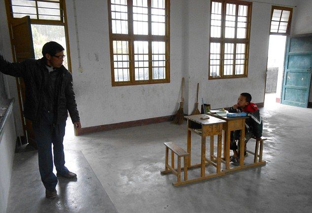 В китайской школе с единственным учеником