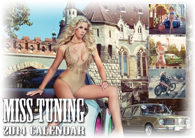 Календарь Miss Tuning на 2014 год