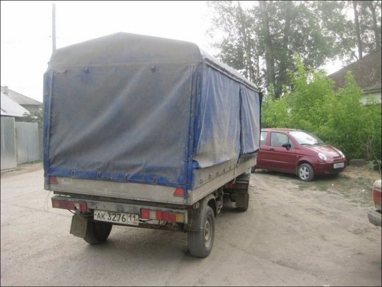 Самодельный грузовик для дальнобойщика