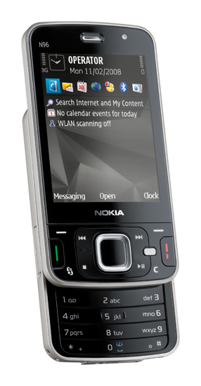 Анонсирован Nokia N96 ← Технологии на Ануб.Ру