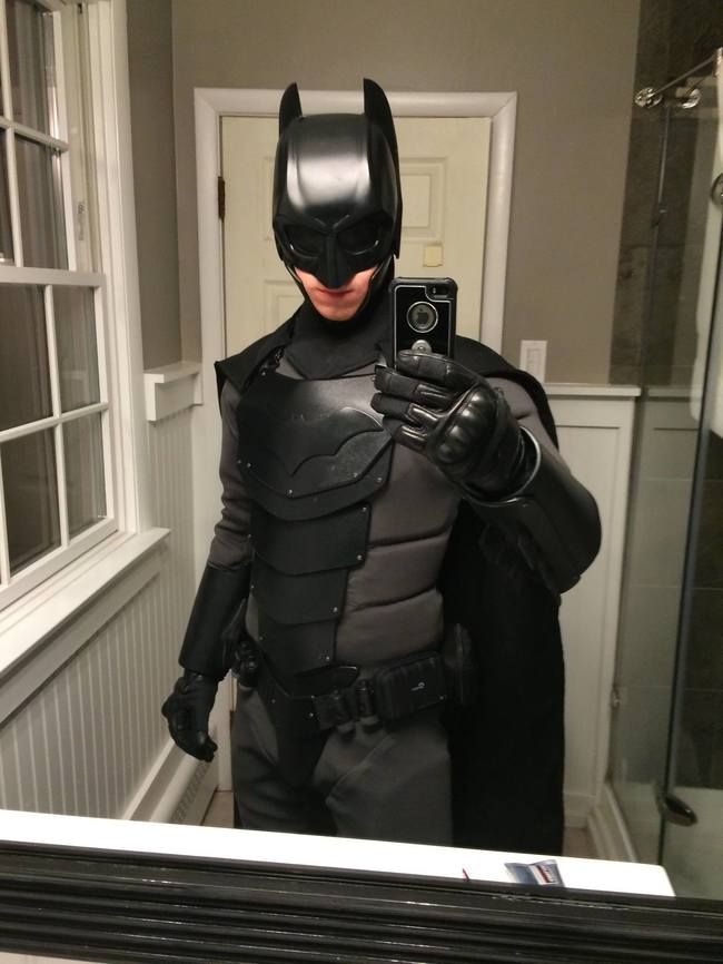 Боевой костюм Бэтмена от паренька с прямыми руками