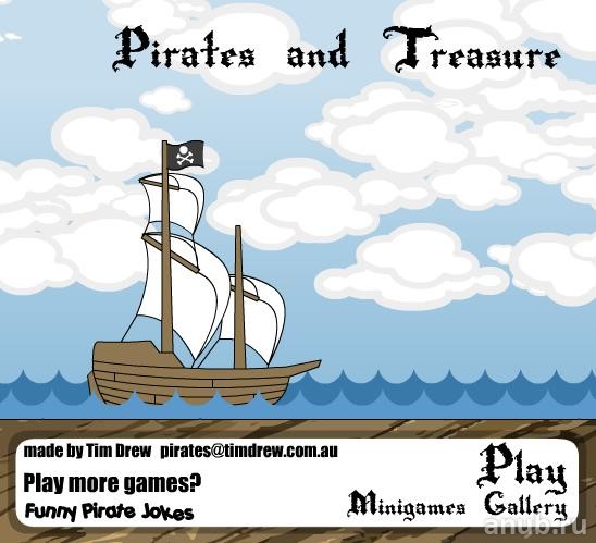 Пираты и Сокровища / Pirates and Treasure ← Флеш-игры и мультики на Ануб.Ру