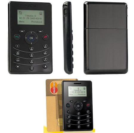Мобильник размером с кредитную карту ← Технологии на Ануб.Ру