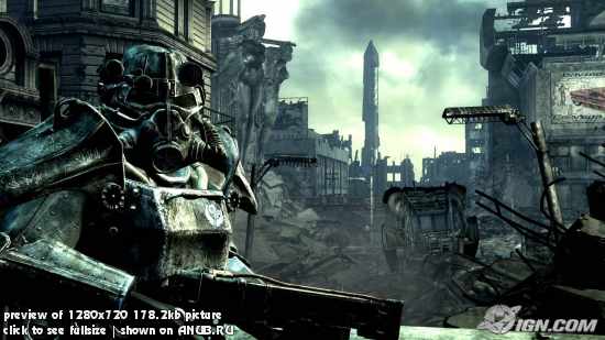 Скриншоты Fallout 3 ← Игры и всё о них на Ануб.Ру
