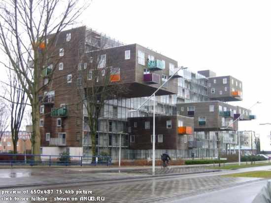 Необычный домик в Амстердаме