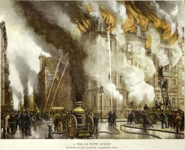 Пожарные Нью-йорка 18-19 веков