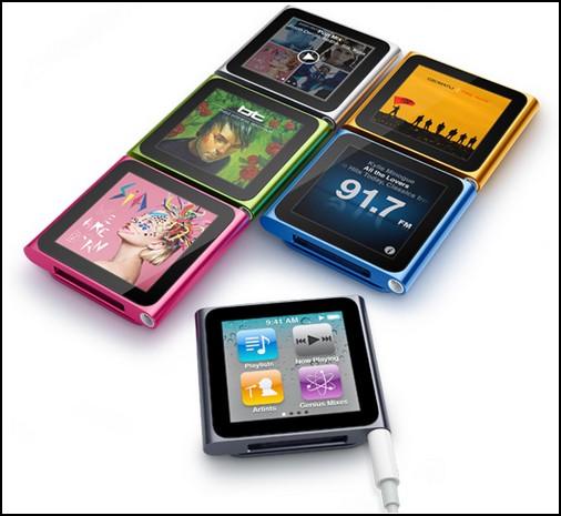 Новый iPod Nano – маленький и спортивный ← Технологии на Ануб.Ру
