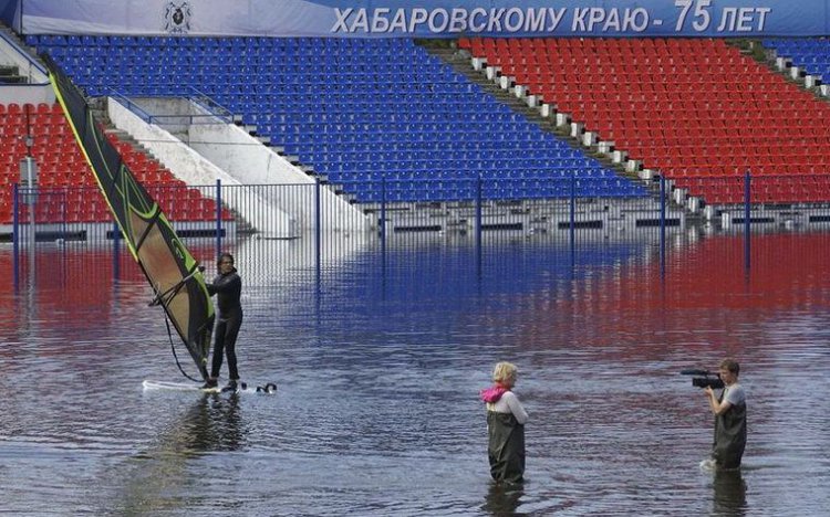 Наводнение в Хабаровске