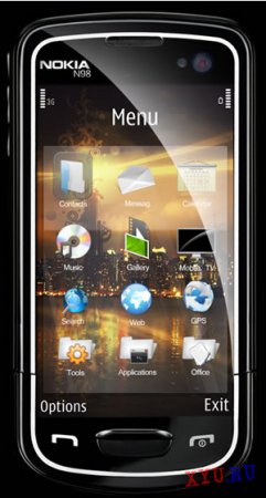 Концепт Nokia N98 ← Технологии на Ануб.Ру