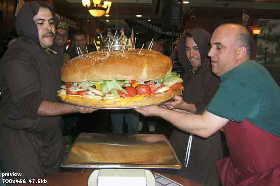 105-фунтовый чизбургер