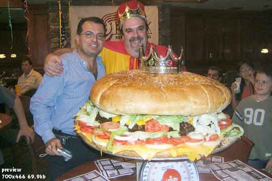 105-фунтовый чизбургер