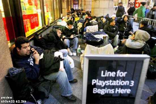Начало продаж PlayStation 3 в США и Канаде ← Игры и всё о них на Ануб.Ру