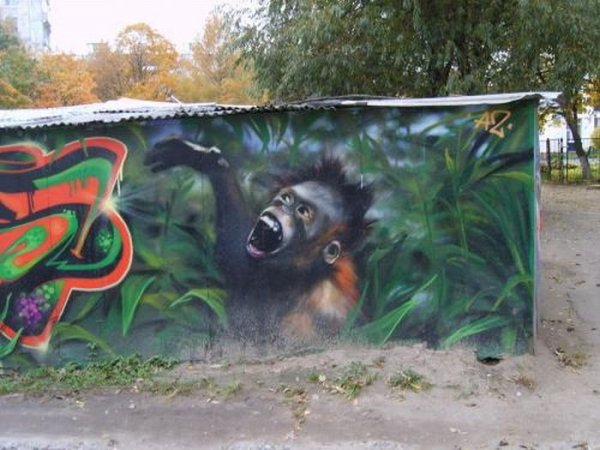 Граффити в России
