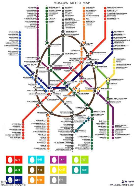 «Яичный» ребрендинг метрополитена Москвы