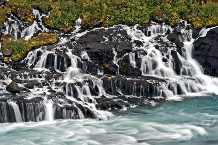 Красоты водопадов Исландии