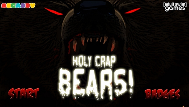 Holy Crap, Bears! ← Флеш-игры и мультики на Ануб.Ру